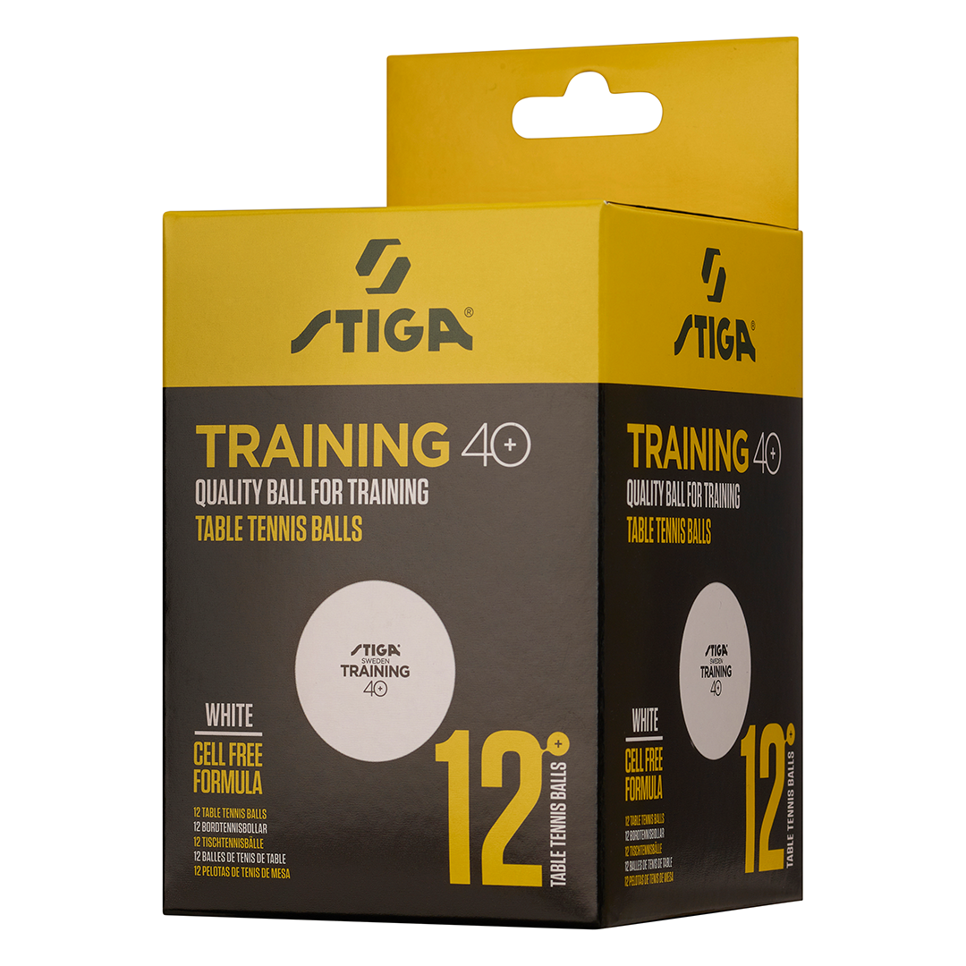 Stiga Training 40+ 12-pack White | Bordtennisboll | Köp hos TTEX ...