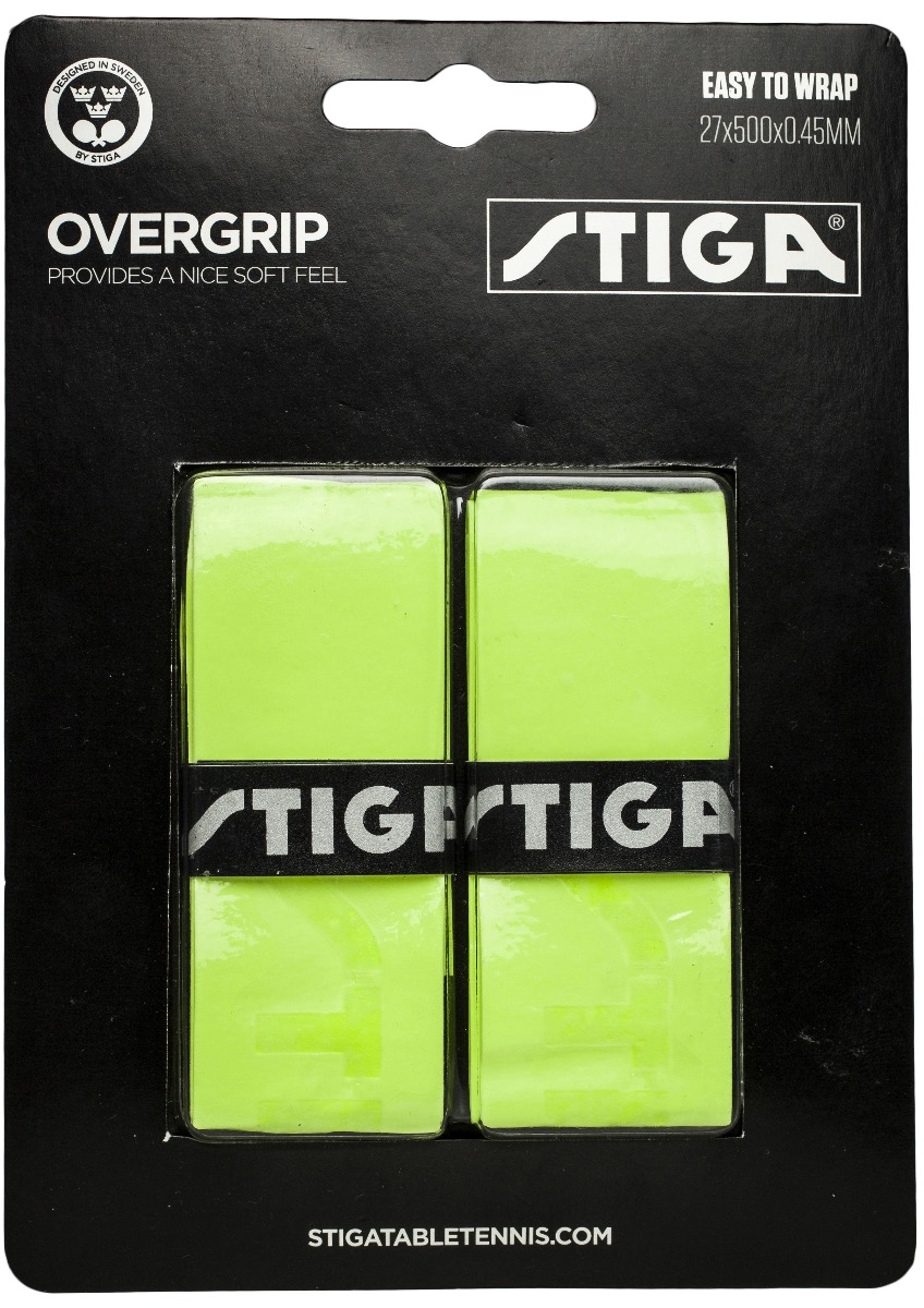 Stiga Overgrip Green 2-pack